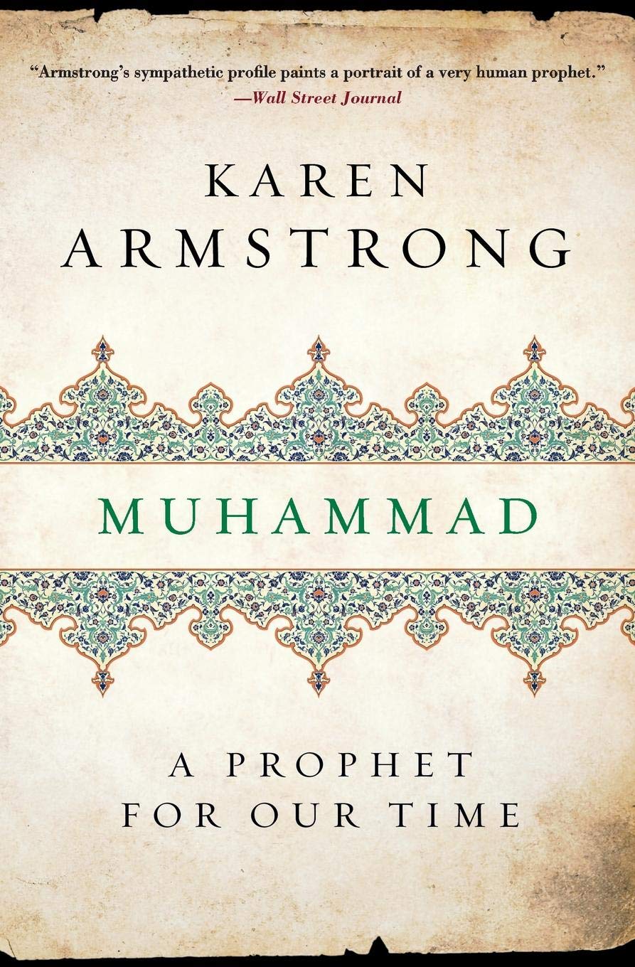 Book cover of Muhammad Prophet for Our Time by Karen Armstrong Book cover of Muhammad Prophet for Our Time by Karen Armstrong